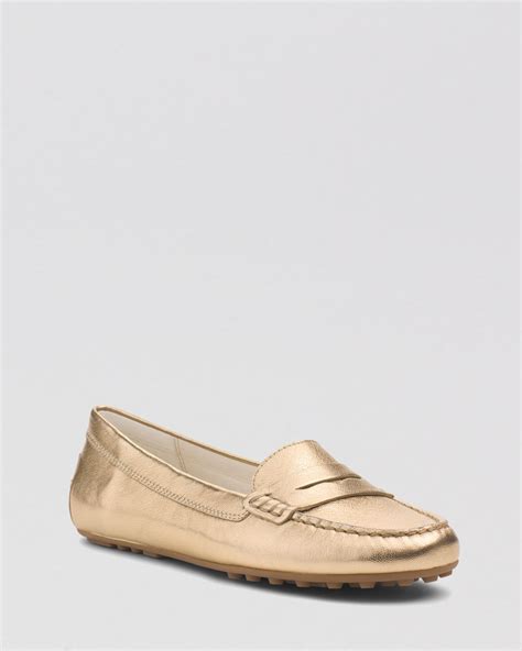 flat michael kors shoes women|Michael Kors loafer women.